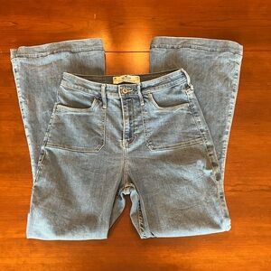 Hollister Soft Stretch Curvy High-Rise Vintage Flare Blue Jeans Size 9R W29 L31
